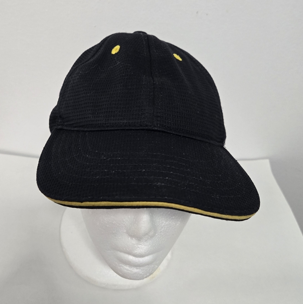 McDonald's Employee Crew Member Uniform Cap Hat Black Snapback One Size Adult